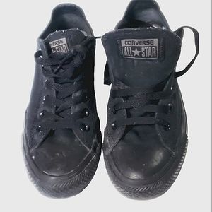 Converse All Stars black women's 7